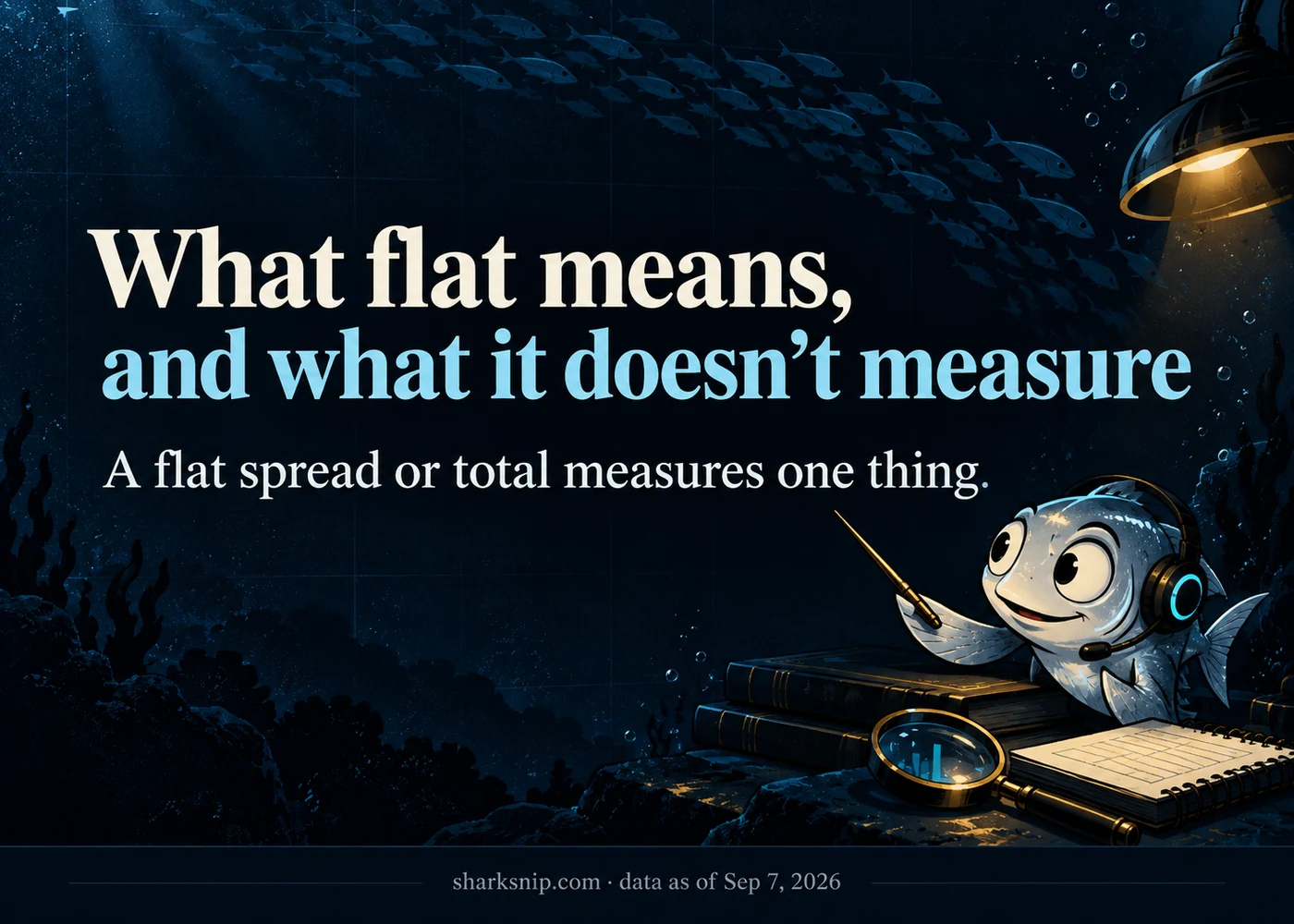What flat means, and what it doesn’t measure