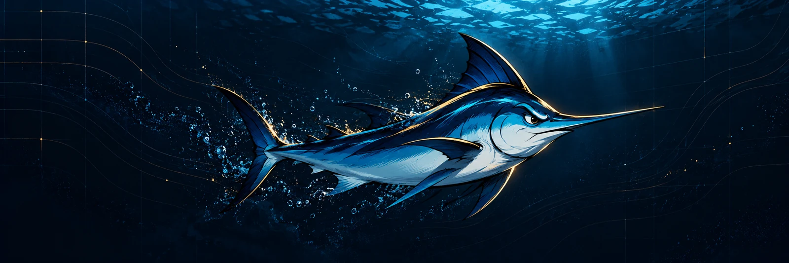 marlin interstitial, speed: a line moving right now