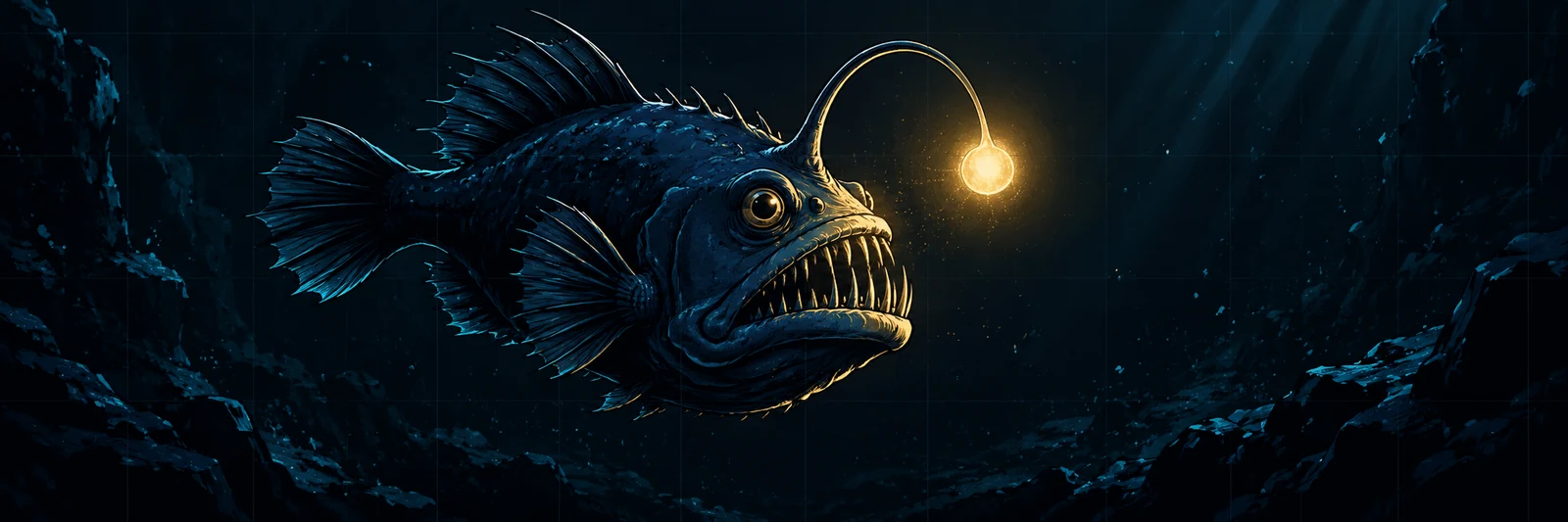 anglerfish interstitial, deep insight below the surface
