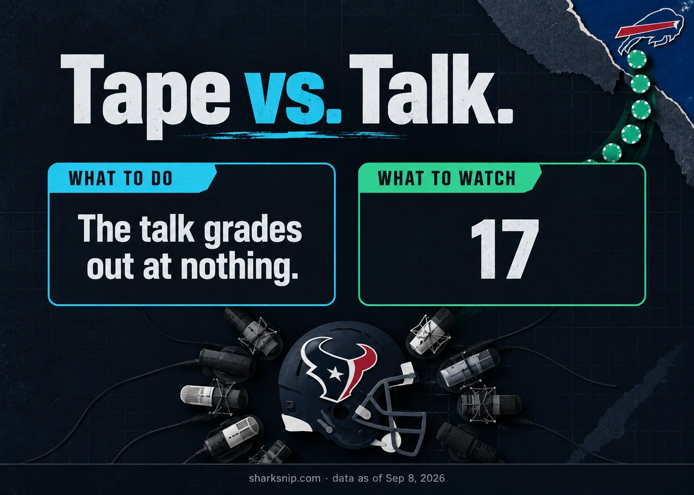 Tape vs. Talk