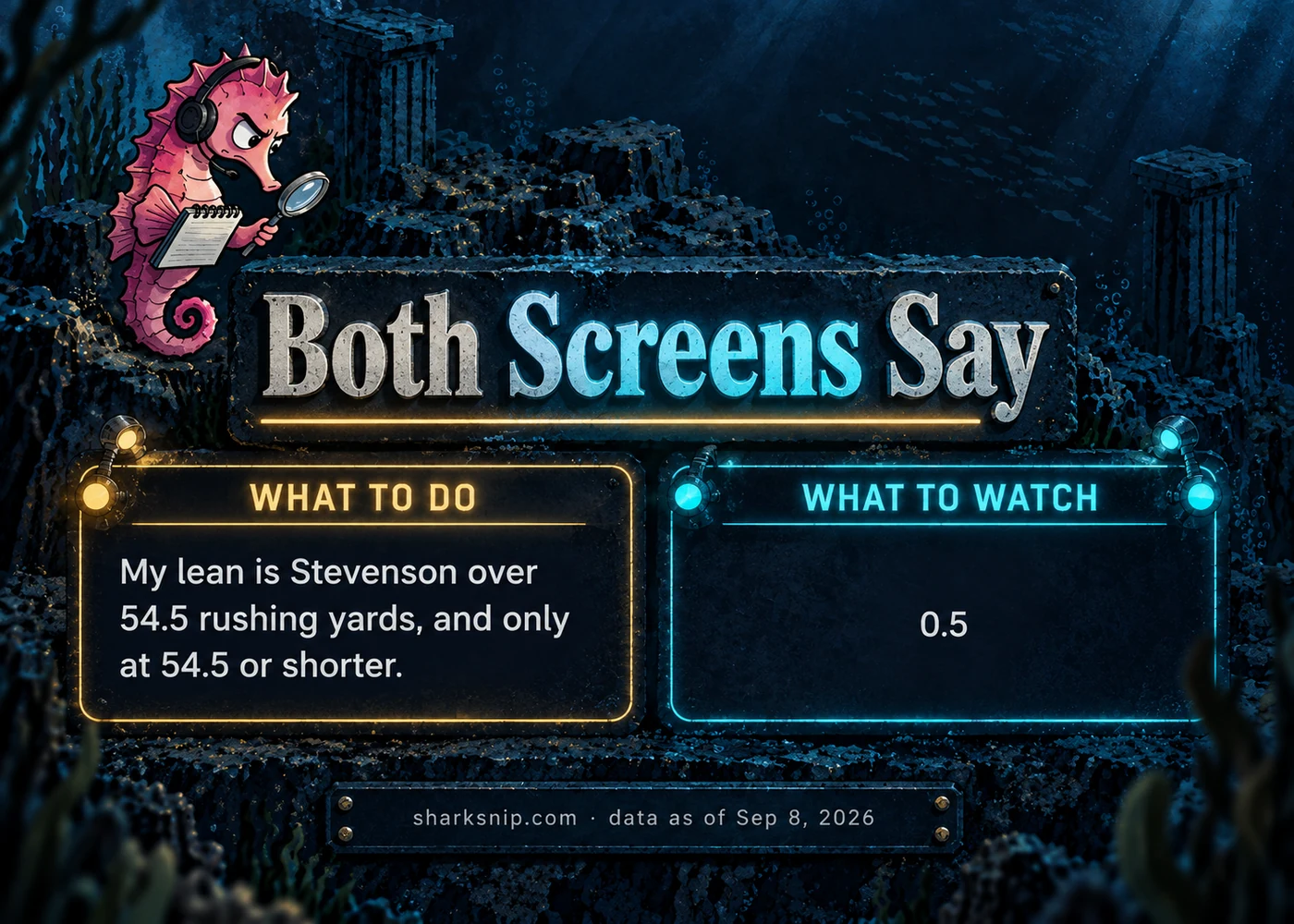 Both Screens Say