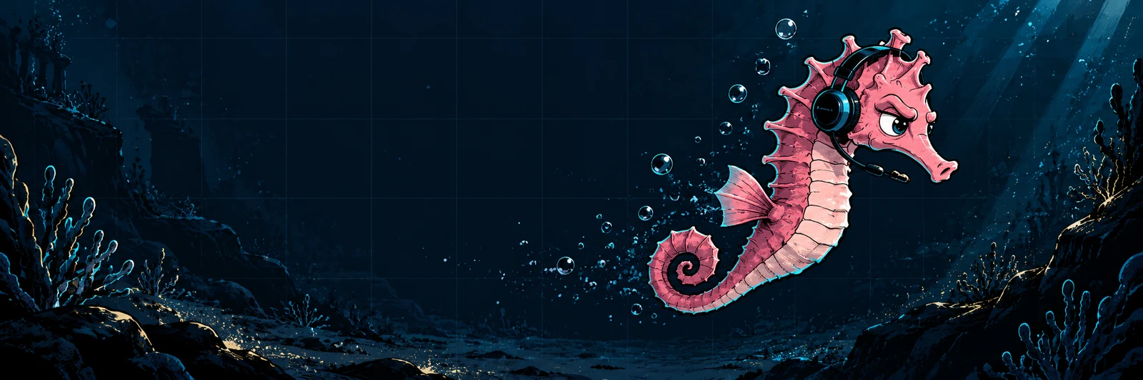 seahorse interstitial, props and individual players